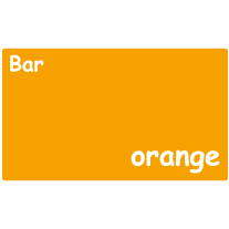 Bar orange